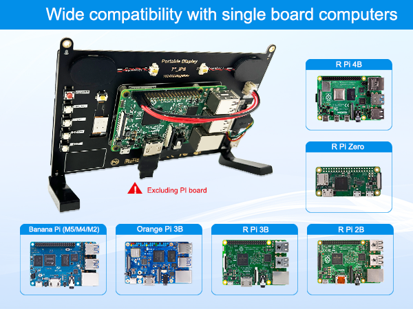 7 inch touchscreen monitor
