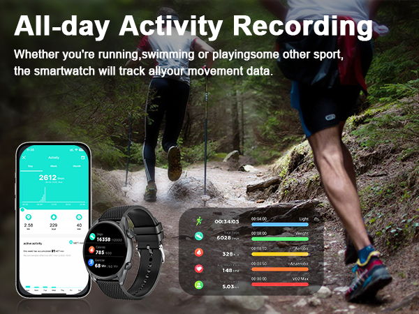 This smartwatch will track all your exercise data