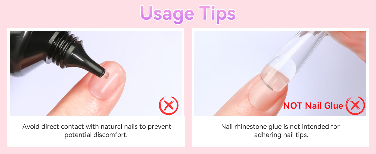 nail rhinestone glue