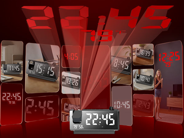 Projection Alarm Clocks