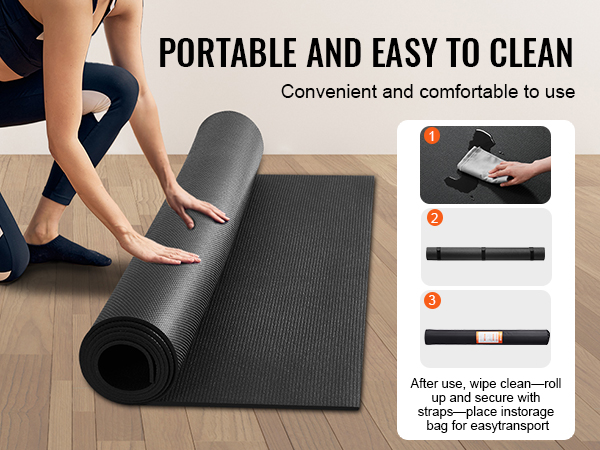 non slip exercise mat