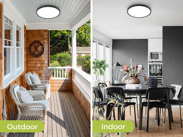 round led ceiling light