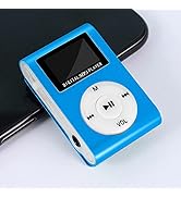 Mp3 Player for Sports, Travelling USB Portable Music Player with Speaker LCD Screen Digital Music...