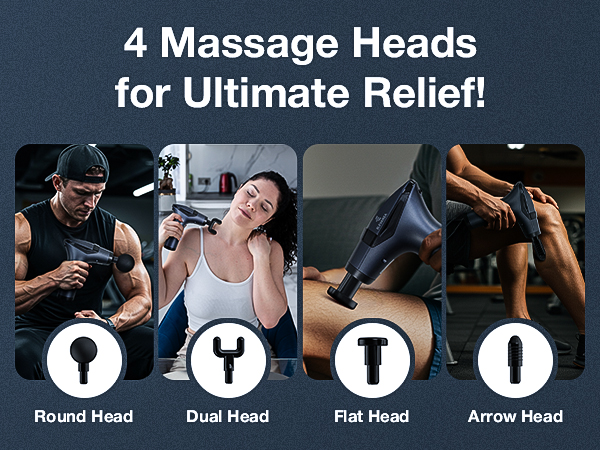 3-In-1 Back Massager for Pain Relief