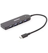 Gearmo USB-C Hub to 4 Type A USB 3.2 Gen 1 Ports Portable Travel Series