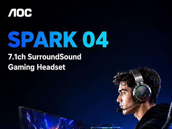 aoc gaming headset