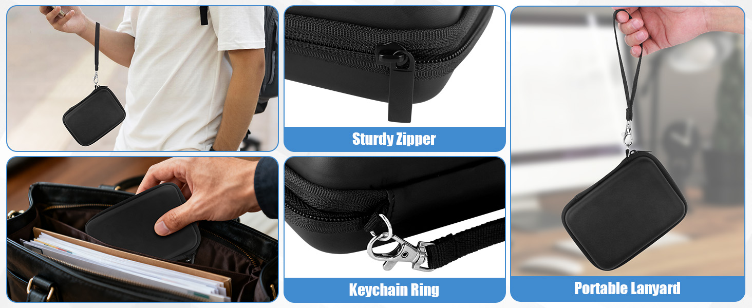 Lightweight and Portable Travel Electronic Organizer