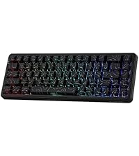 MechLands Aula Mini60 HE PRO Wireless Hall Effect Gaming Keyboard, 4000mAh | Magnetic Keyboard with ...