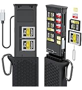 CFexpress Type B Card Reader with Memory Card Storage Case, USB-C 10Gbps High-Speed Reader, Prote...