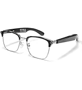 Smart Glasses for Women/Men, Blue Light Filtering Lenses,Bluetooth 5.3, Audio &amp; Mic, Intelligent ...