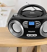 MEGATEK Portable CD Boombox
