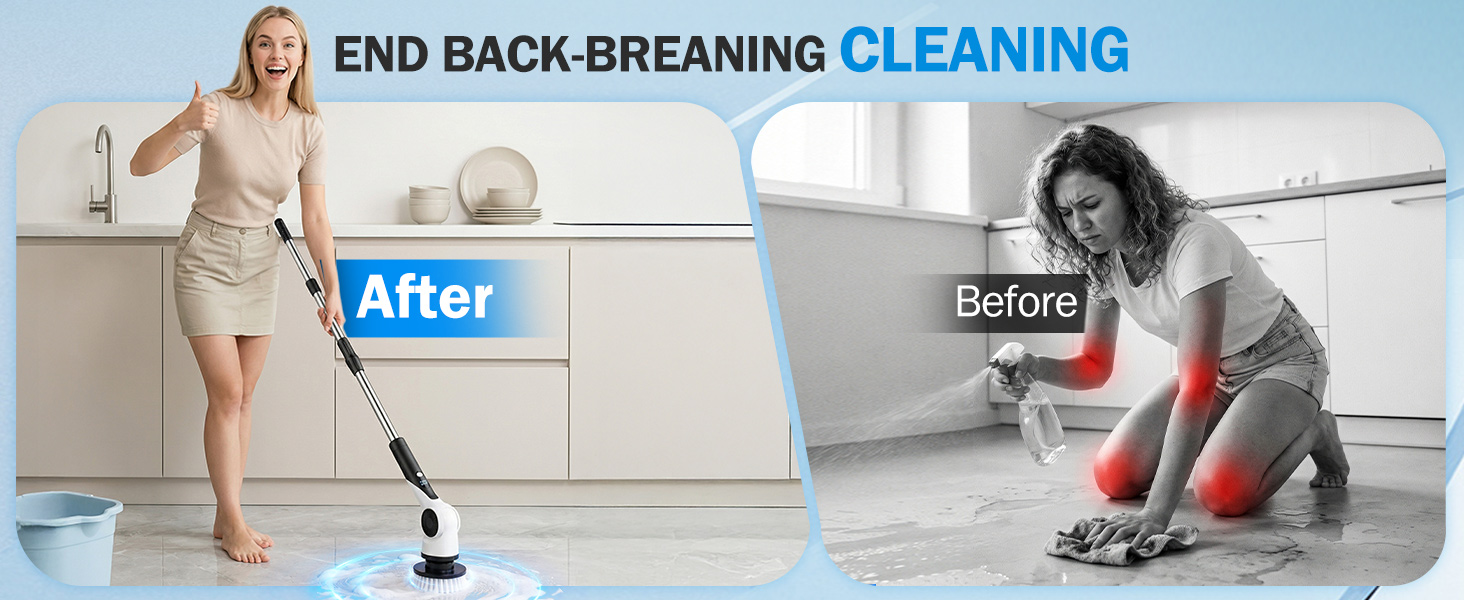 Electric Spin Scrubber