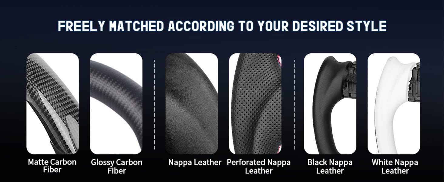 Tlyard Yoke Steering Wheel Personalized for Tesla 3 Y