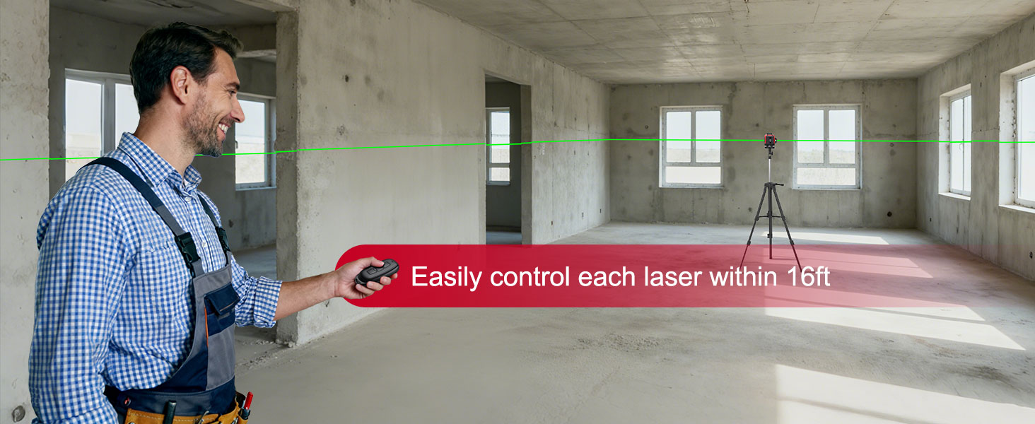 laser level with tripod