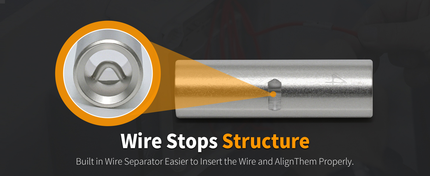 Non Insulated splice Connectors