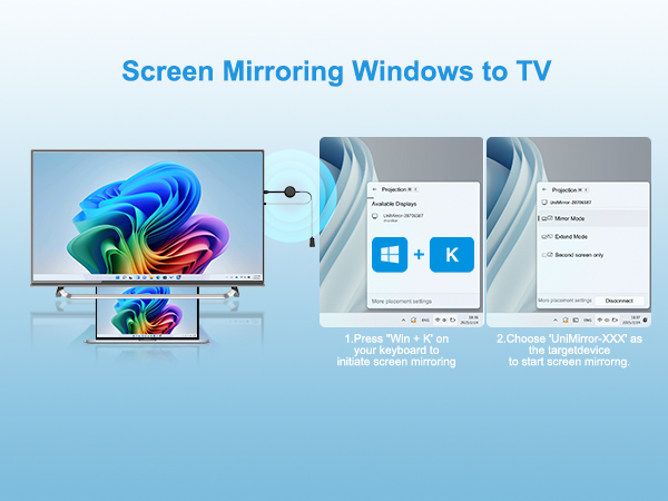 wireless hdmi screen mirroring device