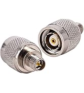 YOTENKO RP TNC Male to RP SMA Female RF Coax Adapter Connector for WRT54 Linksys WiFi Router Exte...