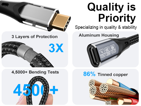 thunderbolt 4 extension cable