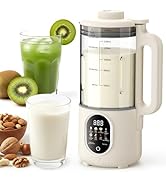 55oz Nut Milk Maker, 10-in-1 Plant Milk Maker Machine, 800W 20-Blade Smooth Blend — Soy/Almond/Oa...