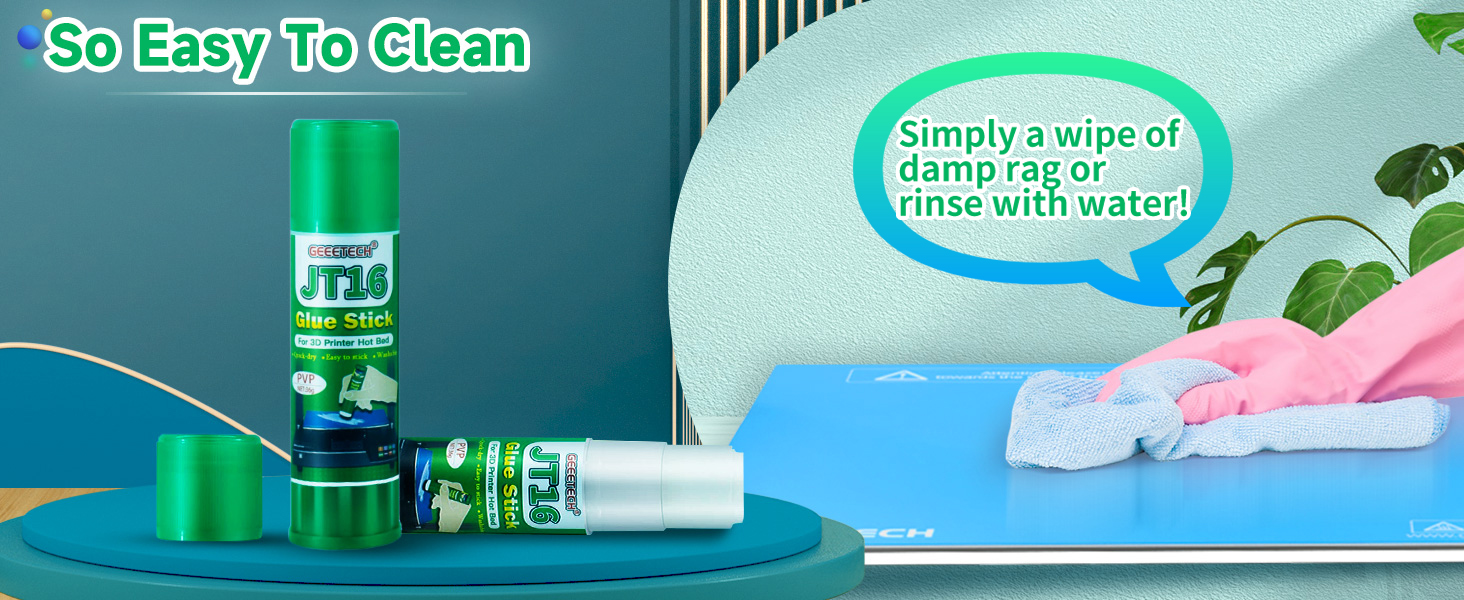 easy to clean jt16 3d printer glue stick