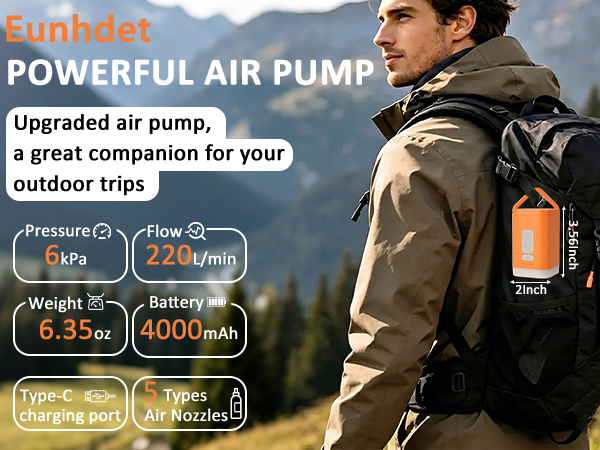 air pump for inflatables