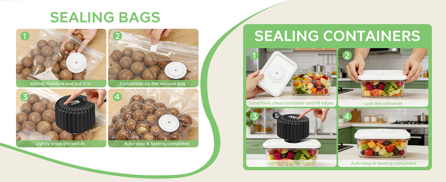 Food Storage for Home Kitchen RV Travel