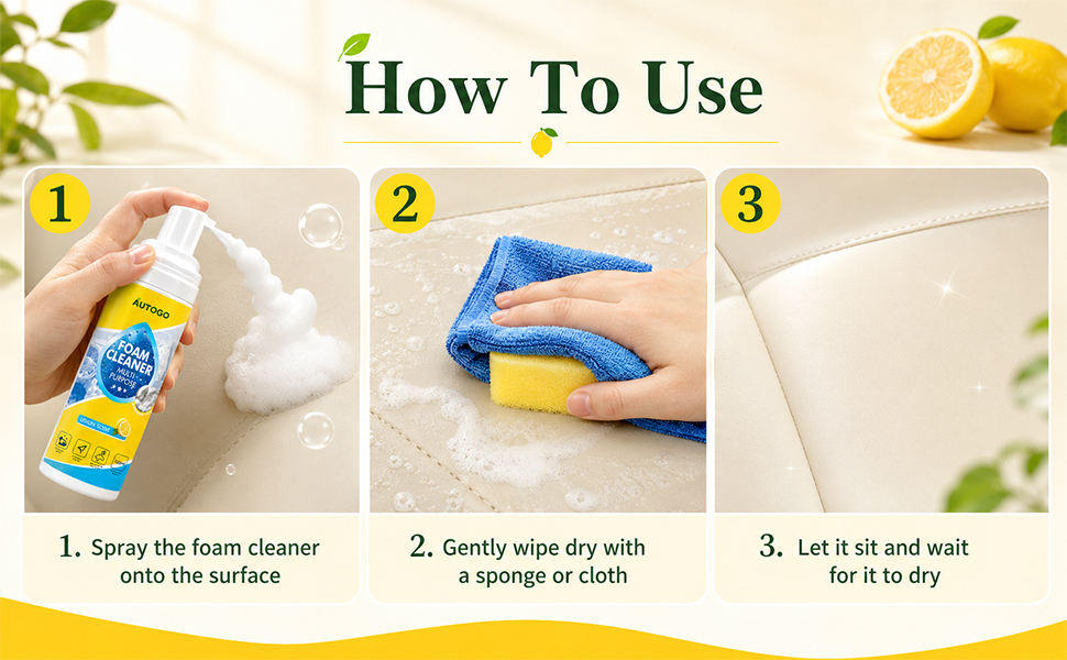 foam cleaner multi purpose