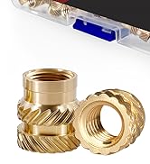 1:4-20x12.7x8(100pcs)_Metric_Threaded_InsertBrass_Heat_Set_Insert_for_Plastic_Parts_brand