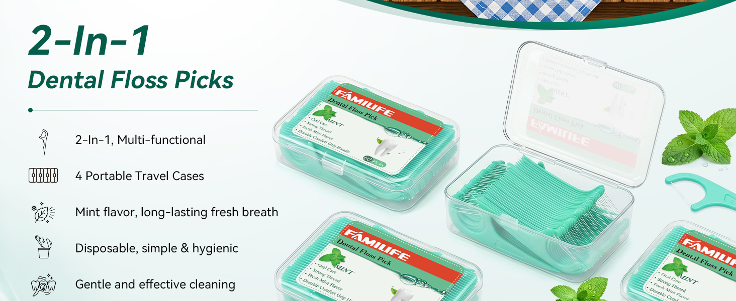 dental floss picks