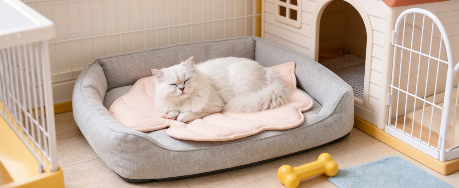 Cat Cooling Bed Mats for Indoor