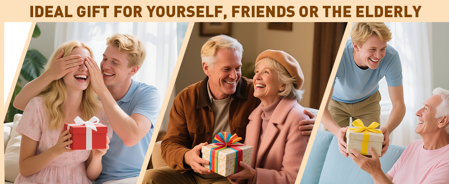 magnifying glass with light hands free ideal gift for yourself, friends or the elderly