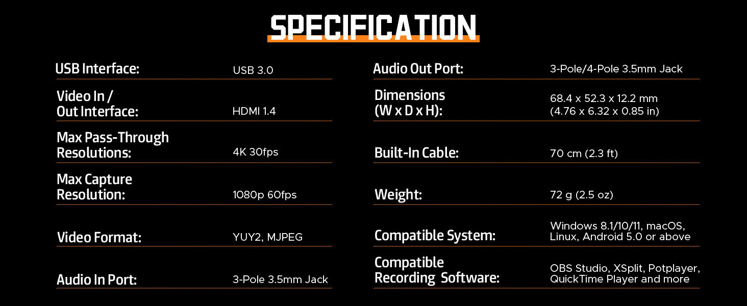 Specification
