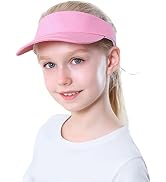 Komorebi Kids Girls Visor Athletic Sun Hat for Boys Adjustable Golf Visor Hat Youth Outdoor Sport...