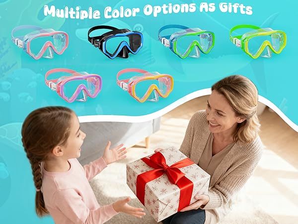 kid swimming goggles with nose cover