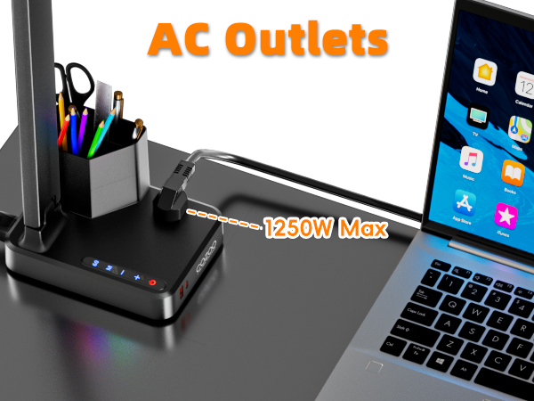 LED Desk Lamp with Charger