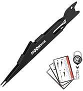 HOOK-EZE Fishing Nail Knot Tying Tool Combo|Includes Waterproof Pocket Guide, Nail Knot Tying Too...