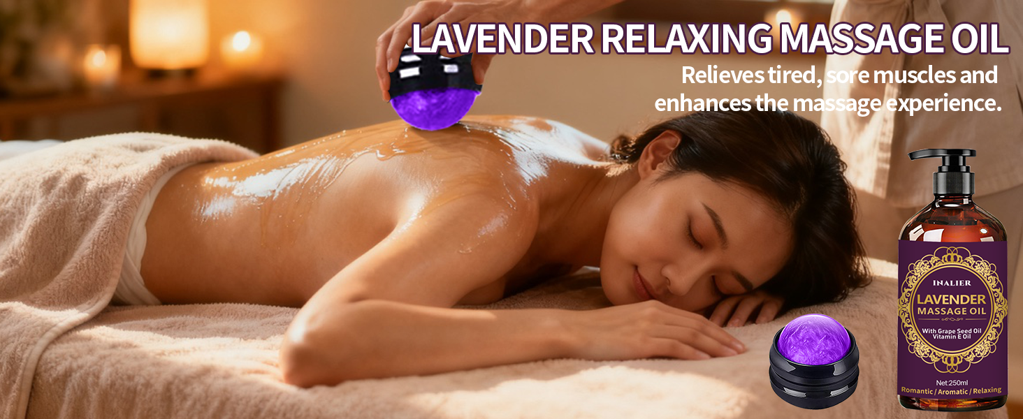 Lavender Massage Body Oil