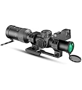PINTY 1-6x24 FFP LPVO Rifle Scope Set, R1/First Focal Plane LPVO Riflescope with Red Dot Sight &amp; ...
