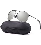 mxnx Aviator Sunglasses for Men Polarized Women UV Protection Lightweight Driving Fishing Sports ...