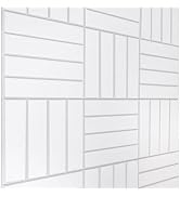 Large Cork Board Alternative 48" X 36" Bulletin Board - 12 Pack Removable Felt Wall Tiles, Cork W...
