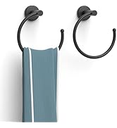 HUFEEOH Hand Towel Holder, SUS304 Stainless Steel Towel Hanger Towel Ring, C Tpye Towel Rack for ...