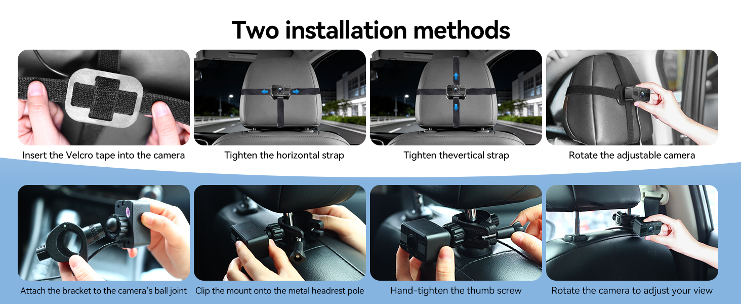 Two installation methods