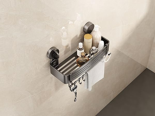 shower organizer suction