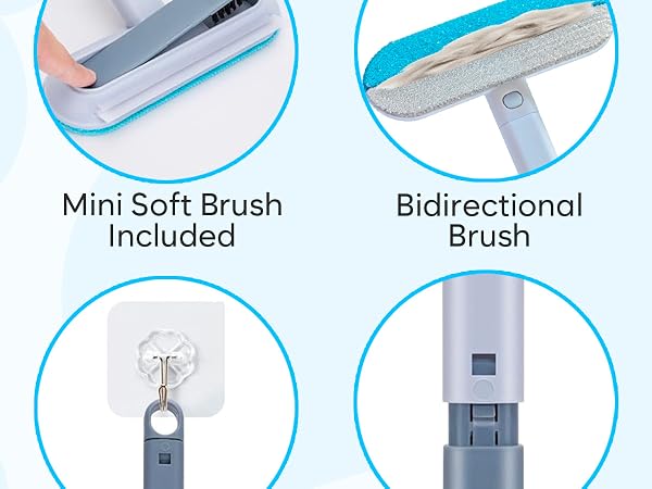 pet hair removal tool remover for furniture couch carpet animal fur reusable rake dog scraper rug