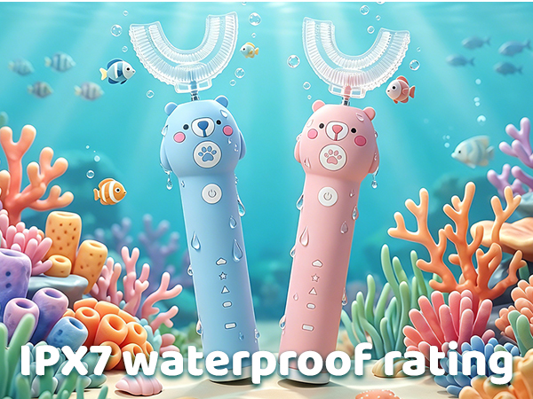 Children&amp;#39;s U-shaped electric toothbrush