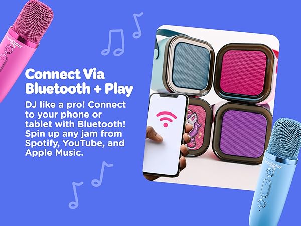 Connect via bluetooth