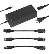 42V 2A Scooter Charger 4 in 1 Removable Connector for 36V Pocket Mod, Sports Mod Lithium Battery ...