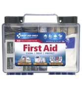 First Aid Only 91248 OSHA-Compliant All-Purpose 50-Person Emergency First Aid Kit for Home, Work,...