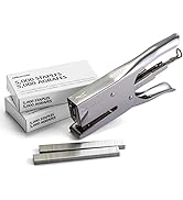 Officemate Classic Plier Stapler Bundle with 10,000 Staples, Metal, Silver (97768)