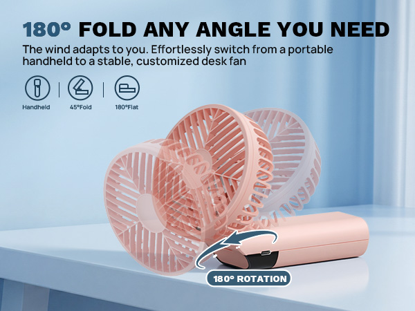 Handheld Fan Rechargeable